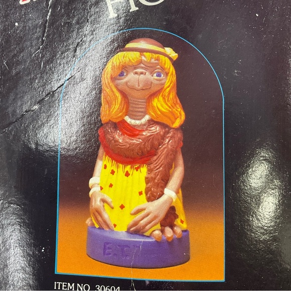 ET Extra Terrestrial Figurine Craft Master Bathrobe/Dress up Paint 1982 lot of 2 - Picture 8 of 14